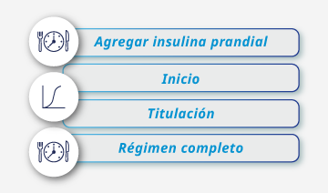  ¿Cómo iniciamos y progresamos en la intensificación con insulina? 